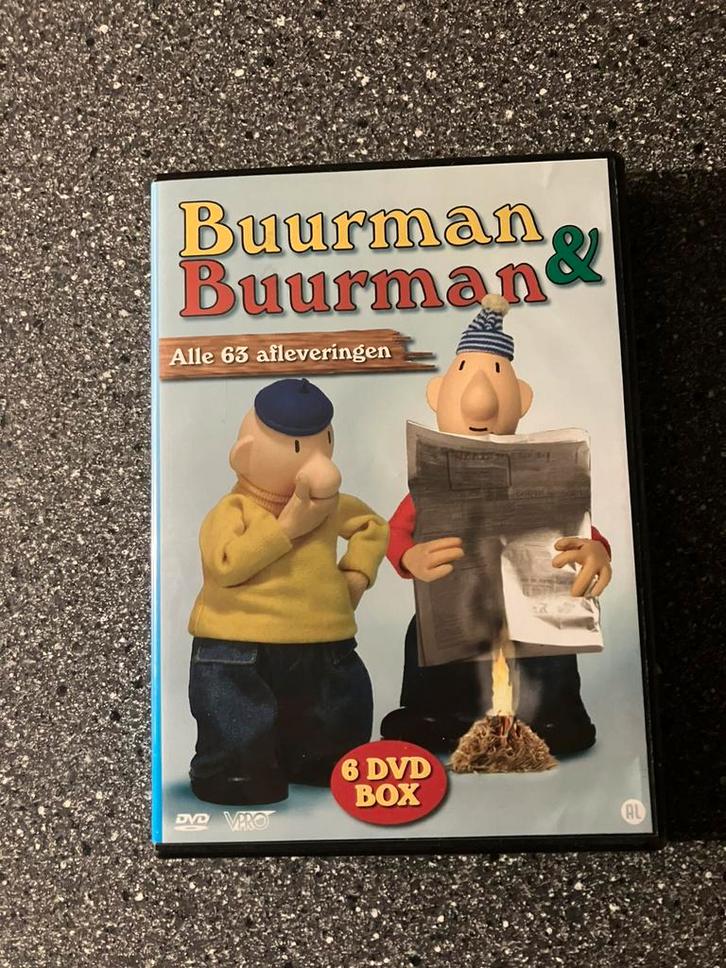 Buurman & Buurman - Alle 63 Afleveringen - 6-Disc, Cd's en Dvd's, Dvd's | Tekenfilms en Animatie, Zo goed als nieuw, Europees