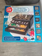 Playtive 10-in-1 Houten Spelcollectie, Een of twee spelers, Ophalen, Nieuw, Playtive