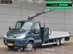 Iveco Daily 40C18 3.0L Kraanwagen Open Laadbak Hyya 017T 132, Auto's, Euro 5, Stof, Gebruikt, 4 cilinders