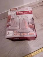 2x kerst stolp kerstdecoratie, Ophalen of Verzenden, Zo goed als nieuw