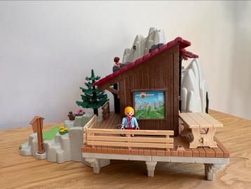 Playmobil Berghut 5422 en bergbekimmers met berghut 9126 beschikbaar voor biedingen
