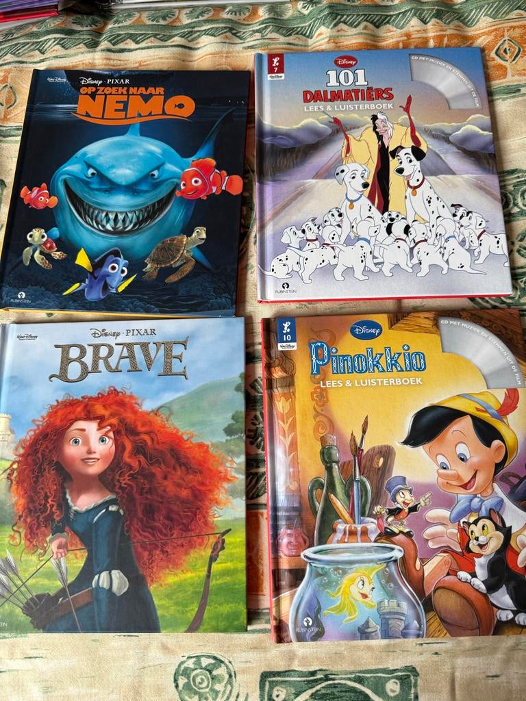 Disney Lees- en Luisterboeken Collectie, Boeken, Ophalen of Verzenden, Walt Disney, Cd, Kind