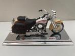 Harley Davidson FLSTS Heritage Springer 1:18 Maisto MJ, Ophalen of Verzenden, Zo goed als nieuw, Motor, Maisto