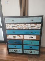 Commode industrieel/vintage, Huis en Inrichting, Kasten | Ladekasten, Ophalen, Gebruikt, 100 tot 150 cm, 5 laden of meer