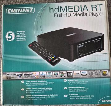 Mediaspeler Eminent EM7080 incl. harde schijf van 1GB beschikbaar voor biedingen