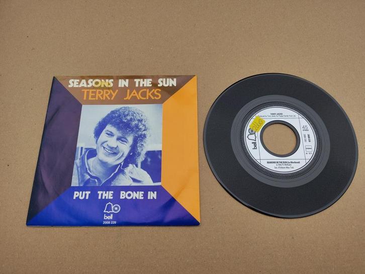 Single: Terry Jacks - Seasons In The Sun (1973), Cd's en Dvd's, Vinyl Singles, Gebruikt, Pop, 7 inch, Verzenden