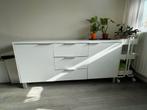 Dressoir hoogglans wit, Huis en Inrichting, Kasten | Dressoirs, 150 tot 200 cm, Overige materialen, Modern, Gebruikt