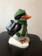 tuinbeeld pinguin met kachel, Verzamelen, Ophalen, Zo goed als nieuw, Dier