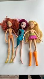 Drie Winx club poppen, Ophalen of Verzenden, Zo goed als nieuw, Overige typen