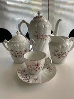 Oiseau Bleu koffie servies porselein 11 delen, Ophalen