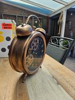 Decoratieve klok met zichtbare Tandwielen, Huis en Inrichting, Woonaccessoires | Klokken, Ophalen, Zo goed als nieuw, Analoog