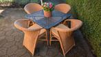 4 Rohé design tuin- eetkamer stoelen, Tuin en Terras, Tuinsets en Loungesets, Ophalen, Gebruikt