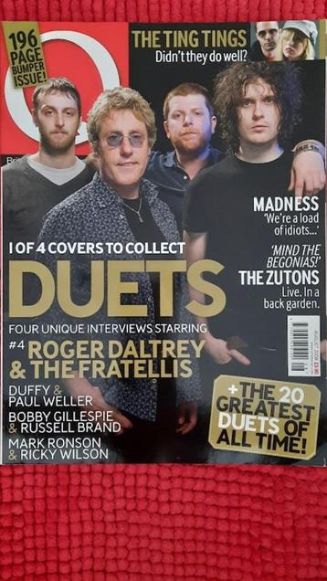 Q 8-2008 Fratellis Roger Daltrey Madness The Zutons The 20 g beschikbaar voor biedingen