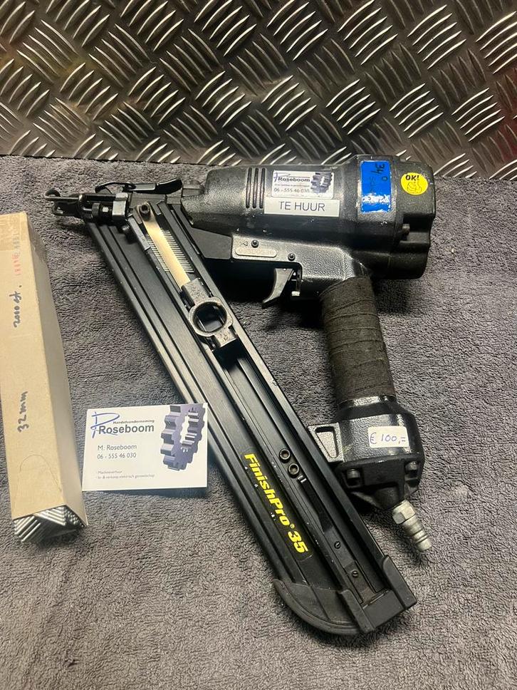 Senco da brad tacker type Fini 35 32tm64 mm, Doe-het-zelf en Verbouw, Compressors, Gebruikt, 100 liter of meer, Minder dan 200 liter/min