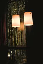 Prandina Sera S1. Prachtige opaal witte hanglampen, Huis en Inrichting, Lampen | Hanglampen, Ophalen of Verzenden, Zo goed als nieuw