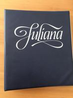 Juliana album 1948-1980 blauw compleet inclusief alle zilver, Ophalen, Koningin Juliana, Setje, Zilver