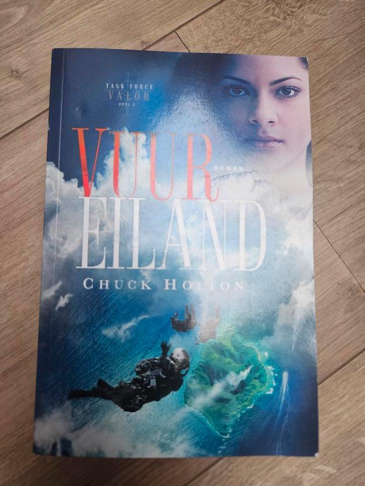 Vuurriland - Chuck Holton, Boeken, Romans, Ophalen of Verzenden