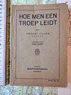 boekje Hoe men een troep leidt  ,1935, Verzamelen, Scouting, Ophalen of Verzenden, Zo goed als nieuw, Boek of Tijdschrift
