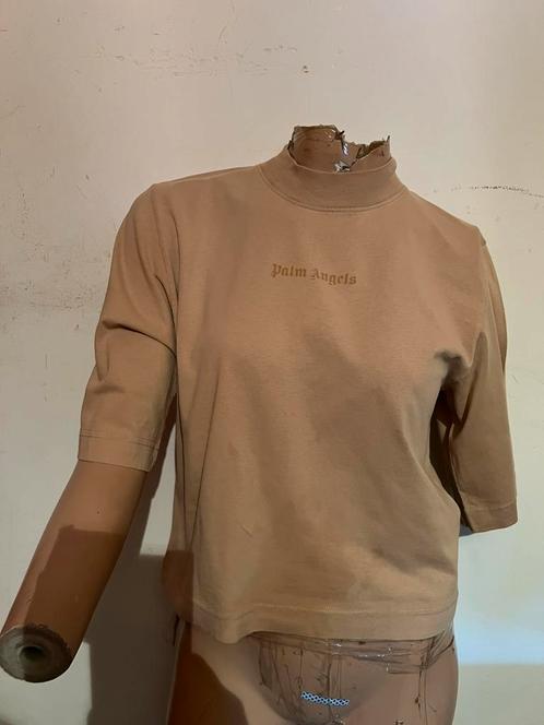 PALM ANGELS shirt maat m origineel ZGAN, Kleding | Dames, T-shirts, Zo goed als nieuw, Maat 38/40 (M), Bruin, Korte mouw, Ophalen of Verzenden