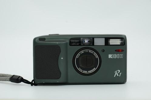 Ricoh R1 Analoge point and shoot camera voor onderdelen, Audio, Tv en Foto, Fotocamera's Analoog, Niet werkend, Compact, Overige Merken