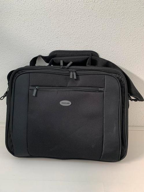 Laptoptas Zwart Konig type KN-NBB310 17 inch ~ NIEUWSTAAT!, Computers en Software, Laptoptassen, Zo goed als nieuw, Schoudertas