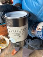 Premium quality muurverf, artic blue 2 liter, Ophalen, Blauw, Nieuw, Verf