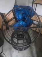 Papasan stoel (zonder origineel kussen) - Nieuwstaat, Huis en Inrichting, Stoelen, Ophalen, Zwart, Riet of Rotan, Zo goed als nieuw