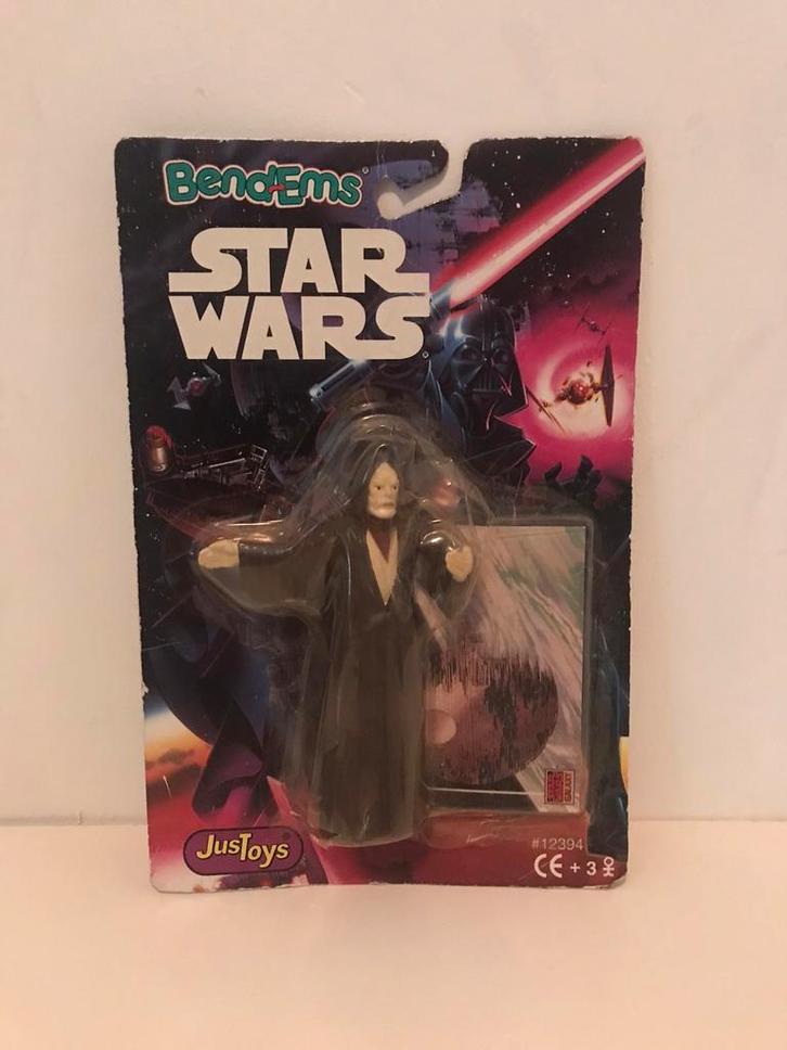 Star Wars Obi-wan Kenobi Bend-Ems in verpakking 90’s, Verzamelen, Star Wars, Gebruikt, Actiefiguurtje, Ophalen of Verzenden