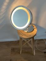 Carmen Beauty Mirror met lamp, Minder dan 50 cm, Gebruikt, Rond, Ophalen of Verzenden