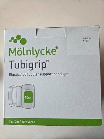 Molnlycke Tubigrip maat G 10 meter NIEUW beschikbaar voor biedingen