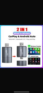 Careplay USB Adapter - Draadloos CarPlay & Android Auto, Ophalen of Verzenden, Nieuw