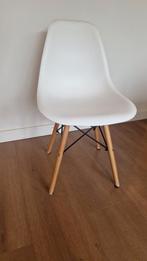 6x Eames replica kuip eetkamerstoelen, Huis en Inrichting, Gebruikt, Wit, Vijf, Zes of meer stoelen, Ophalen