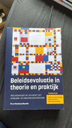 Beleidsevaluatie in theorie en praktijk, Boeken, Ophalen of Verzenden, Zo goed als nieuw