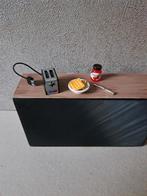 Broodrooster met brood en jam 1:12, Ophalen of Verzenden, Poppenhuis