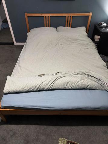 Houten Bedframe - Tweepersoons - 140 x 200 - afbeelding 2