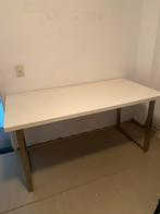 Tafel met chroom onderstel, Huis en Inrichting, Bureaus, Ophalen, Gebruikt, Bureau