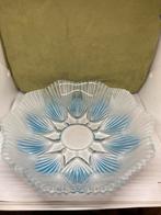 Glazen schaal, lichtblauw (131222), Antiek en Kunst, Antiek | Glas en Kristal, Ophalen of Verzenden