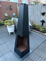 Stalen tuinhaard 165 hoog met vaste dak!, Tuin en Terras, Tuinhaarden, Ophalen of Verzenden