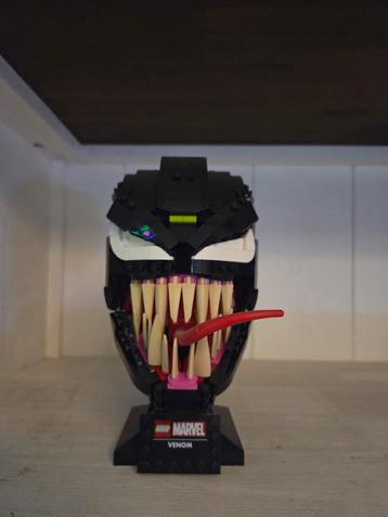 LEGO Marvel Venom Hoofd - Complete Set! beschikbaar voor biedingen