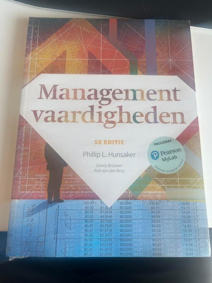 Managementvaardigheden met MyLab NL toegangscode, Boeken, Schoolboeken, Zo goed als nieuw, Nederlands, Overige niveaus, Ophalen of Verzenden