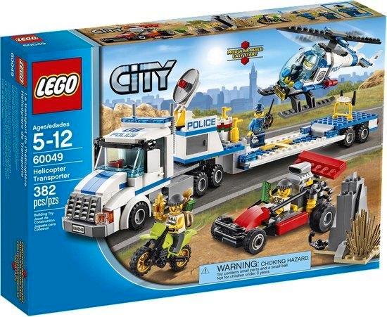 LEGO City Helikoptertransport - 60049, Kinderen en Baby's, Speelgoed | Duplo en Lego, Nieuw, Lego, Complete set, Ophalen of Verzenden