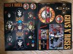 Vintage Guns N Roses stickervel, Cd's en Dvd's, Ophalen of Verzenden, Zo goed als nieuw