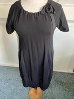 Cora Kemperman, stoere zwarte jurk met zakken. maat L 42/44, Verzenden, Zwart, Maat 42/44 (L), Cora Kemperman