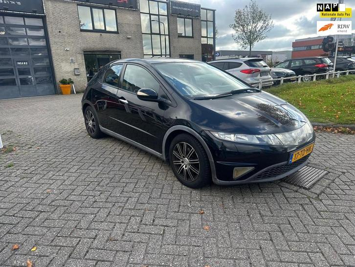 Honda Civic 1.8 Sport Apk! NAP! 5 Deurs! Trekhaak! Airco!, Auto's, Honda, Bedrijf, Te koop, Civic, ABS, Airbags, Airconditioning