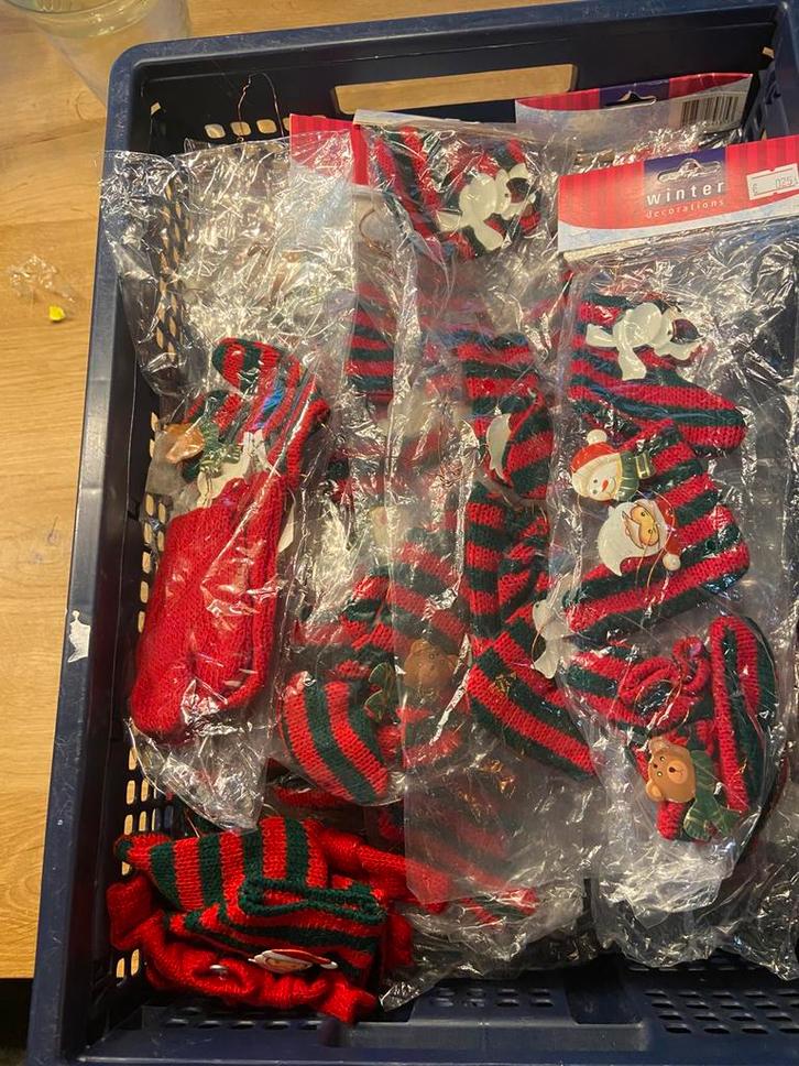 Partij Kerst winter accessoires gebreid, Diversen, Kerst, Nieuw, Ophalen