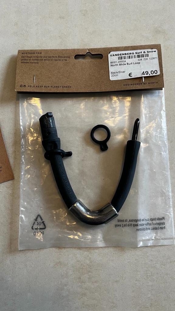 North SURF SLIDER Loop voor de Navigator bar, Watersport en Boten, Kitesurfen, Zo goed als nieuw, 4 m² of minder, Geen board, Ophalen of Verzenden