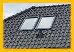 Velux dakvenster dakraam inbouwen klussenbedrijf Menflex, Doe-het-zelf en Verbouw, Dakpannen en Dakbedekking, Steen of Klei, Zwart