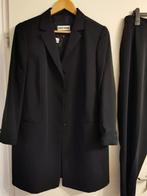 Gerry Weber broekpak blazer rok gilet donkerblauw mt44 ZGAN!, Blauw, Maat 42/44 (L), Ophalen of Verzenden, Zo goed als nieuw