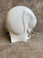 Olifant beeldje van wit porselein , jaren 70, Ophalen of Verzenden, Huis en Inrichting