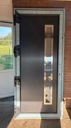 Voordeur nieuw -RAL7016 grijs 230x105, Ophalen, Nieuw, Buitendeur, 200 tot 215 cm